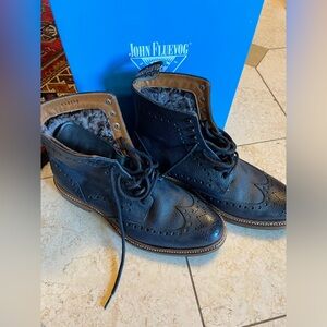 John Fluevog Newell leather boots